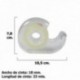 18 mm transparentes adesivos zelo fita. x 33 metros. Com distribuidor.