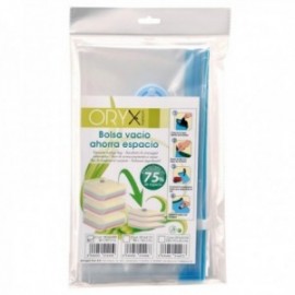 A bolsa a vácuo economiza espaço de 80x60cm