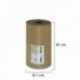 Papel Kraft 45/50 gramas Rolam 45 cm. X 45 metros