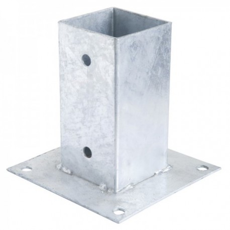 Supressão galvanizada de pérgola 91x91mm