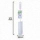 Brush de 37x5cm Limpo Branco