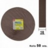 Fita Cega Marrom de 18 mm. Papel 50 metros