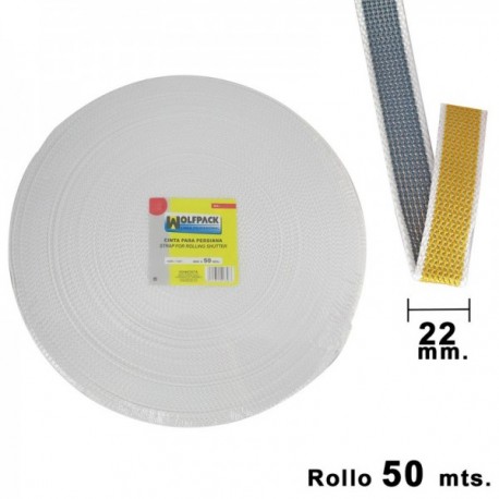 Wolfpack Bicolor PERSIANA FITA 22 mm. Papel 50 metros