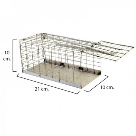Metal Gaiolas Gaiolas TRAP 21X10X10 CM