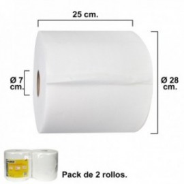 Industrial Secaman Paper Roll 850 Roll Services (2 Rolos)