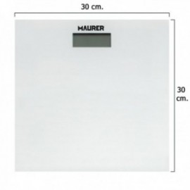 Banheiro Digital Branco Cristal 30 x 30 cm.