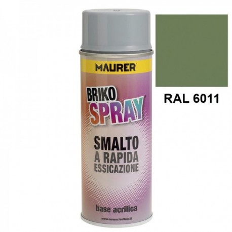 Pintura verde em spray em 400 ml.