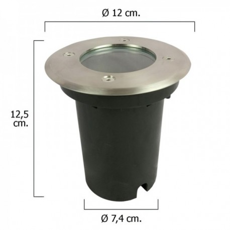 Foco Led Empotrar IP54 Color Inox Foco Led Empotrar IP54 Color Inox