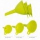 Funnets de plástico cozinha Ø 65/75/95 mm. (Definir 3 funis)