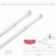 36/64 cm Gerente de IC extensível. Com a primavera de pressão, suportes e copos de sucção (2 peças)