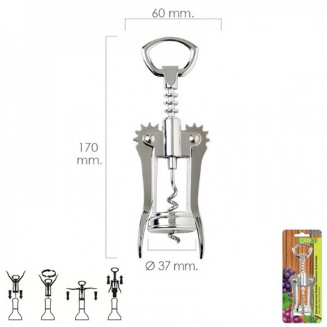 Crome Corchcorchos Chromed Alavanca