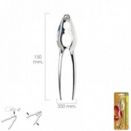 Frutos do mar e pinças do sótão cromado