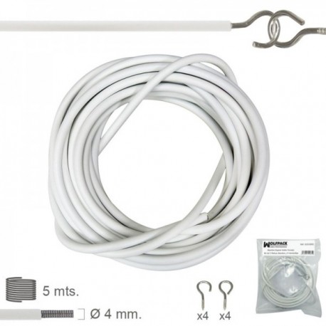 Bug em espiral alinhado kit de 5 metros e 8 fêmeas