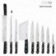 Cuchillo Grenoble Jamonero Hoja Acero Inoxidable 25 cm. Negro