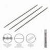 Limas Cadena Motosierra 200 x Ø 4.0 mm. 3/8" LP (Pack 3 Piezas)