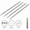 Limas Cadena Motosierra 200 x Ø 4.8 mm. 0.325" (Pack 4 Piezas)