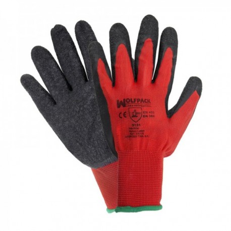 Guantes Latex / Nylon Gripflex Talla 9" (Par)