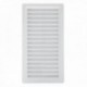 Rejilla Plastico Empotrar Con Malla Posterior 25x12 cm.