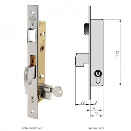 CVL Lock 1990v20/5 carpintaria de metal