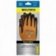 Luvas de nylon com palma em espuma e nitrilo touch 6 "(par) pontos