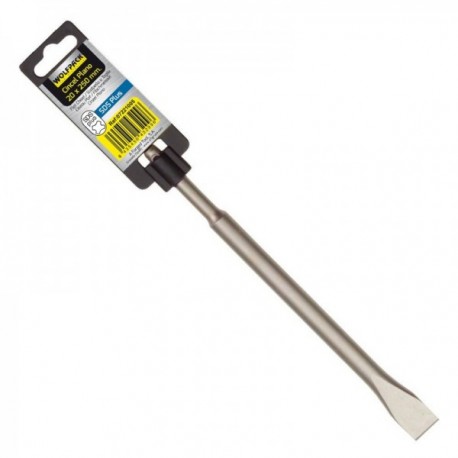 Cincel Martillo SDS PLUS Plano 20x250 mm.