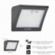 Aplique LED solar 250 luxos com sensor de movimento e Twilight IP65