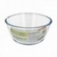 Bol De Cristal, Ideal Para Mezclas. 1.5 Litros. Libre BPA, Cristal De Borosilicato.Ensaladas, Postres, Cocina, Resposteria