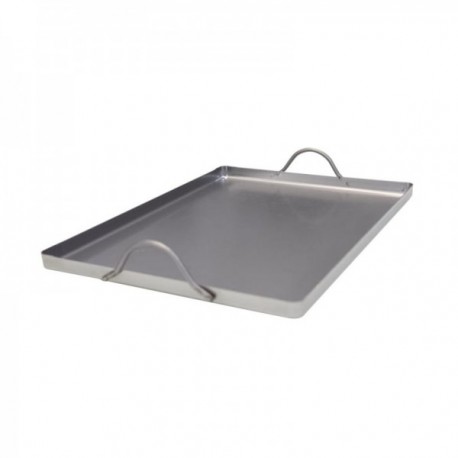 Bandeja de ferro do forno 2 lida com 32x42 cm.