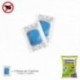 Isca de roedores frescos, bolsa de 150 gr, doses individuais, 15 saquetas x 10 gr, pasta de rato azul