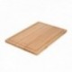 Corte a cozinha feita de madeira 100% Bambu com slot 32x25,5 cm. Corte, carne de peixe, legumes, frutas, alimentos