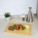 Corte a cozinha feita de madeira 100% Bambu com slot 32x25,5 cm. Corte, carne de peixe, legumes, frutas, alimentos