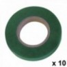11 x 0,15 mm fita atadora. x 26 metros verde (pacote 10 rolos)