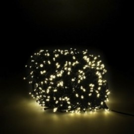 Luzes de Natal de Guirnalda 500 LEDS Branco branco. IP44 Interior e luz de Natal ao ar livre