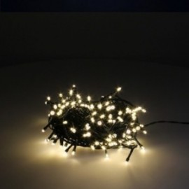 Luzes de Natal de Guirnalda 500 LEDS Branco branco. IP44 Interior e luz de Natal ao ar livre