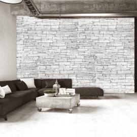 Fotomural - White Brick