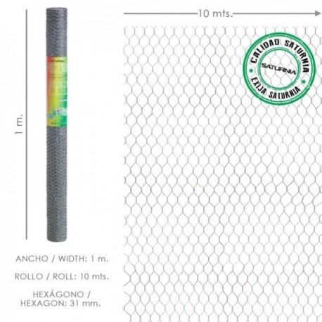 Trealha de torção tripla 31/ largura 100 cm. Roll 10 metros de uso doméstico
