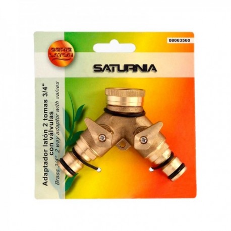 Adaptador pequeno 2 tiros para Torpireira 3/4 "