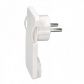 7 mm Ultraplano Plug Plug. Com alças de extração 16 a - 250 V. Depois de móveis, 3 cabos, pegue Schuko