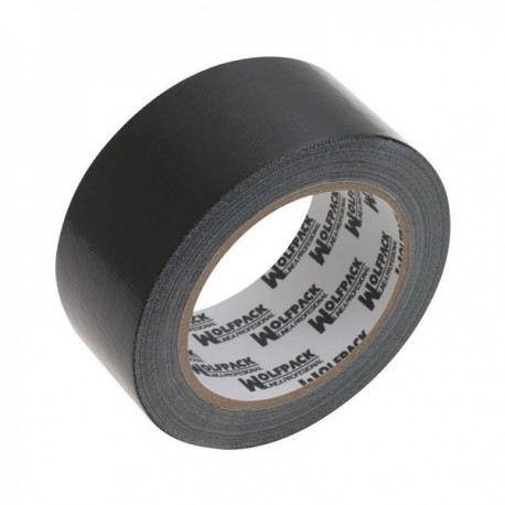 American Fita "Muscle" Preto 48 mm. x 25 metros. Super resistente, Selar, Repare, Unite, consiste, Mantor, Mantor, Pacote.