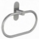 Parede de parede com cor inoxidável com efeito espelhado, auto -adesivo resistente, suporte de toalha, toalha de parede / mobil