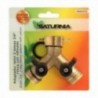 Adaptador de Bill Mangueira 2 Tomas Macho 3/4 ", Tap Duplator, 2 via adaptador, entrada de 3/4" feminin