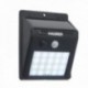 Aplique o foco solar externo IP65, 200 luxos, movimento e sensor de crepúsculo, foco da bateria LED, foco na bateria solar,