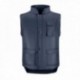 Colete multibolsillos azul xl, colete de poliéster com 3 esteriores e um interior, colete de trabalho, colete de trabalho