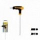 Llave Allen Con Bola Mango Bimaterial "Soft Touch" Forma T 2,5 mm. Acero Cromo Vanadio, Destornillador allen, llave hexagonal