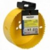 Corona Sierra Bimetal Ø 105 mm. Base reforçada temperada térmica. Coron de madeira, madeira de madeira, aço, ferro, plásticos