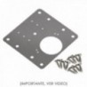 Placas de reparo Bisagras Cubs 9x9 cm. 1 peças. Plate Repair portas, reparo placa dobradiças móveis