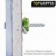 Topripper bimaterial taco Ø 10 mm. (Box 75 Units) Universal Anchor Taco, Taco Concre