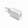 USB Road Tomas 2,1 amperes. 5 V. Adaptador de plugue de carregador USB USB, Android, iPhone, smartphones, tablets.