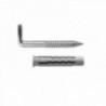 Kit sanitário alcayata com taco Ø 14 x 70 mm. Fixing Aquecimento / térmicos térmicos