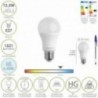 Bulbo LED padrão E27. 13,5 watt. Equivalente a 100 watts. 1521 lúmens. Cold Luz (6500º K.)